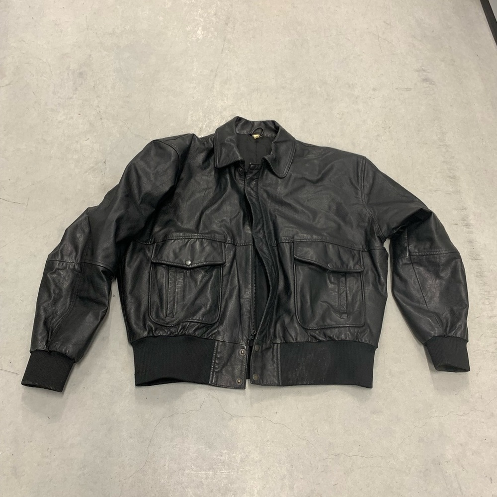 kuang huei leather jacket size XL